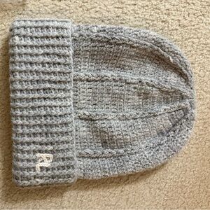 Polo by Ralph Lauren Light Gray Knit Hat NWOT